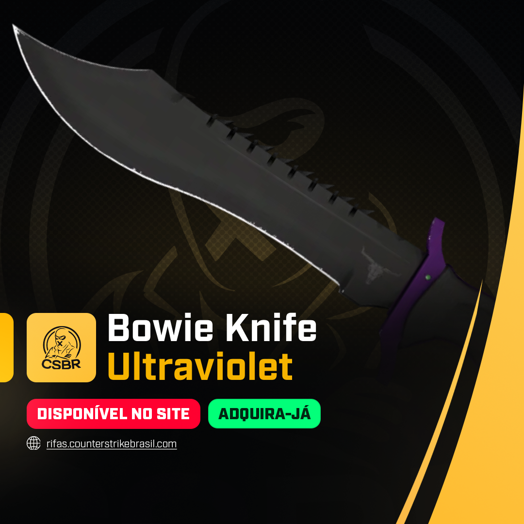 1205 — ★ Bowie Knife | Ultraviolet (Field-Tested)